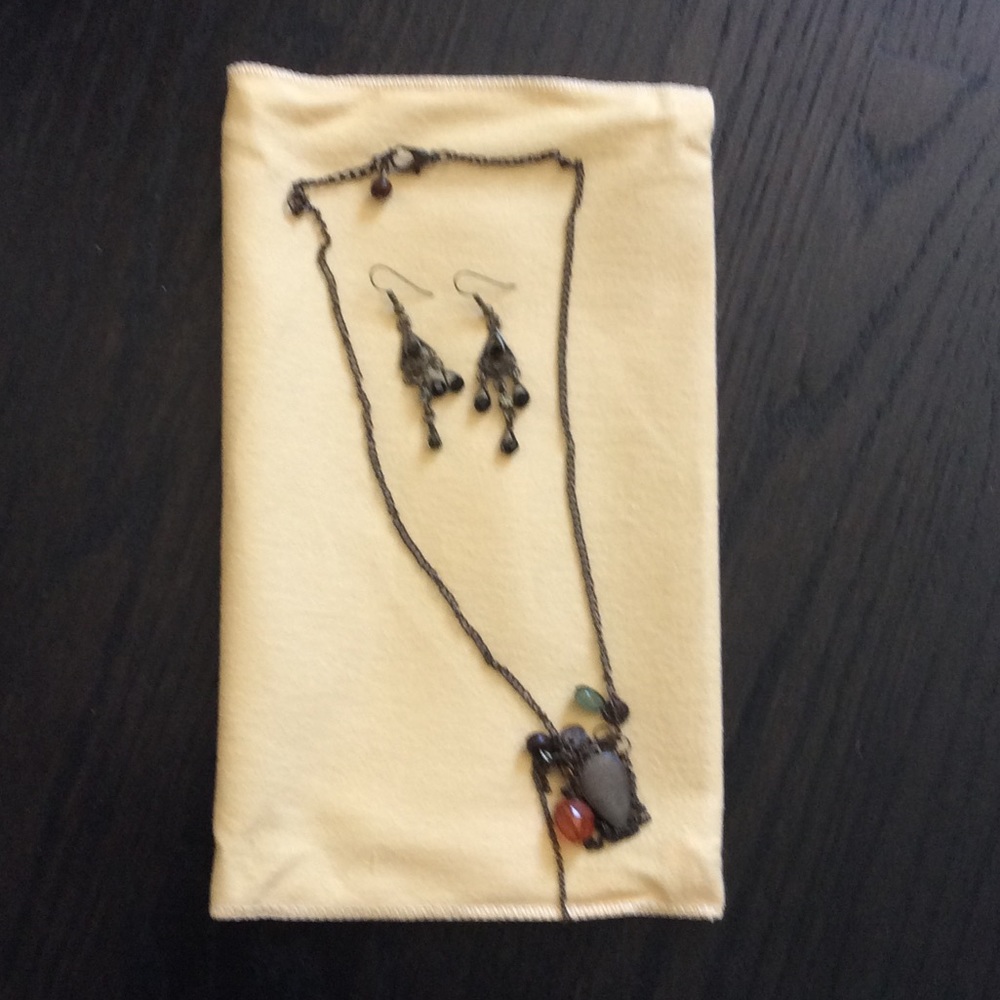 Necklace And Earrings Set
