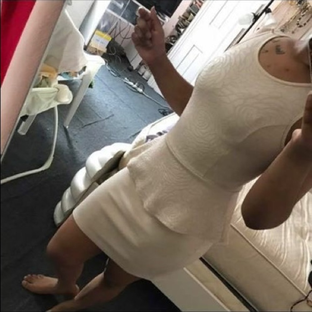 Peplum dress