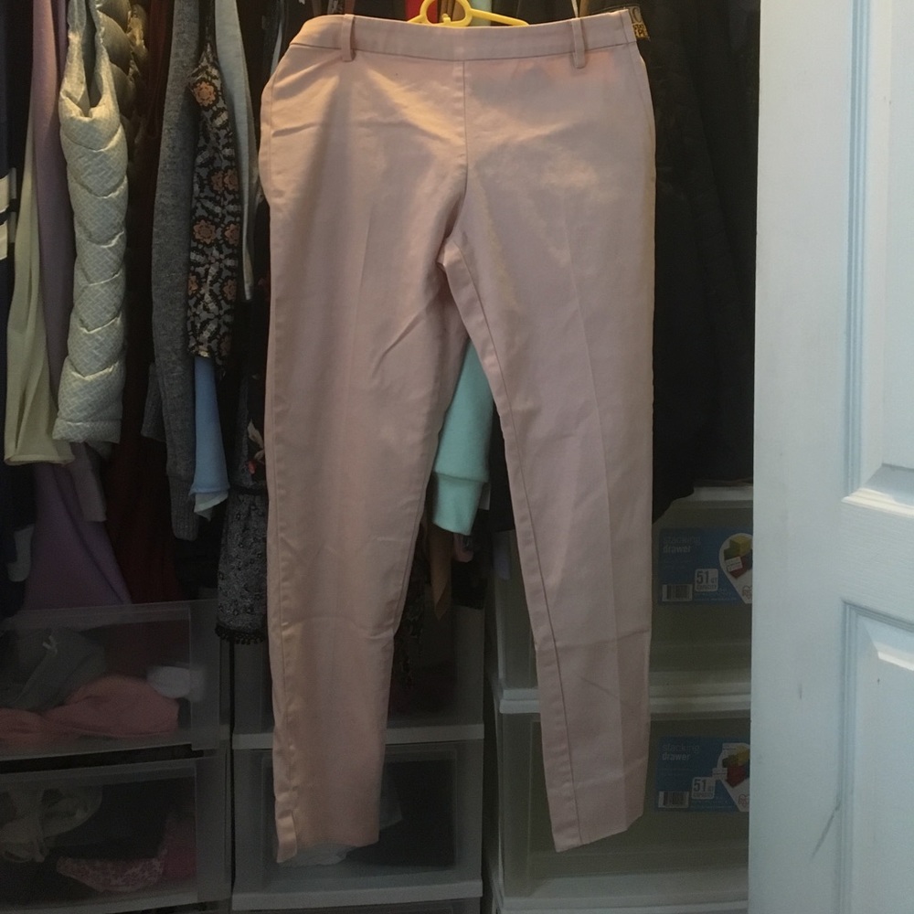 baby pink pants