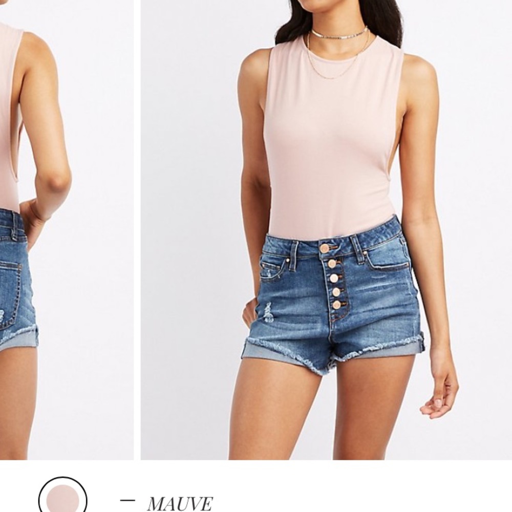 NWT Charlotte Russe Bodysuit Sz Small
