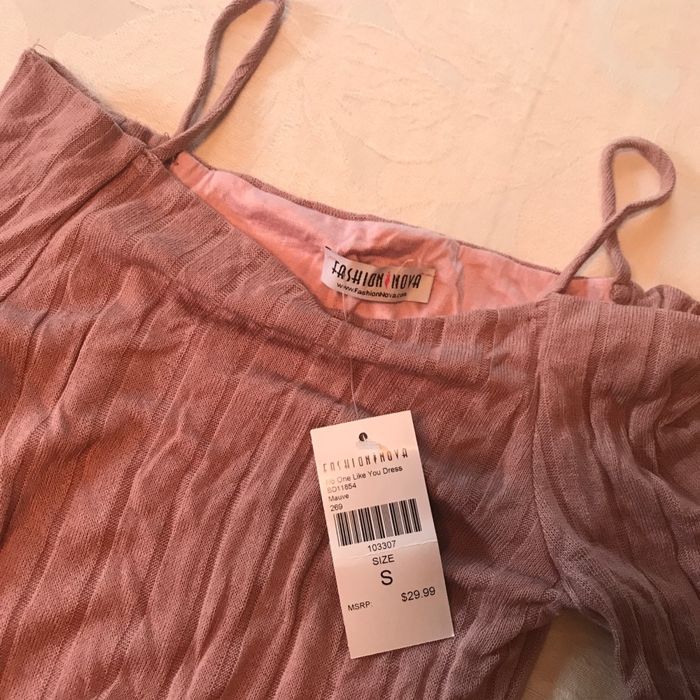 Brand new off shoulder midi dress