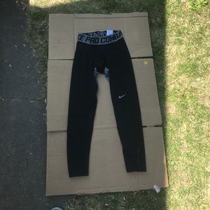 Nike Pro combat hyperwarm compression pants