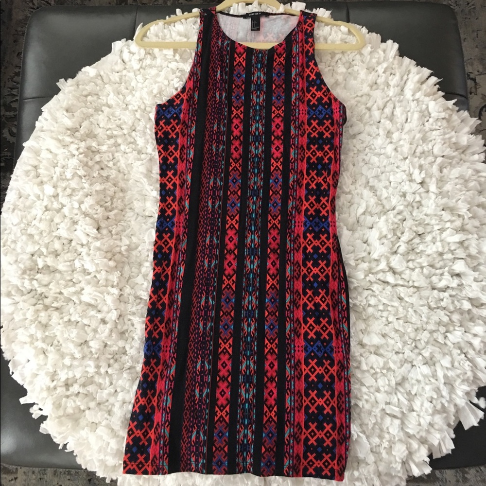 Aztec forever 21 dress