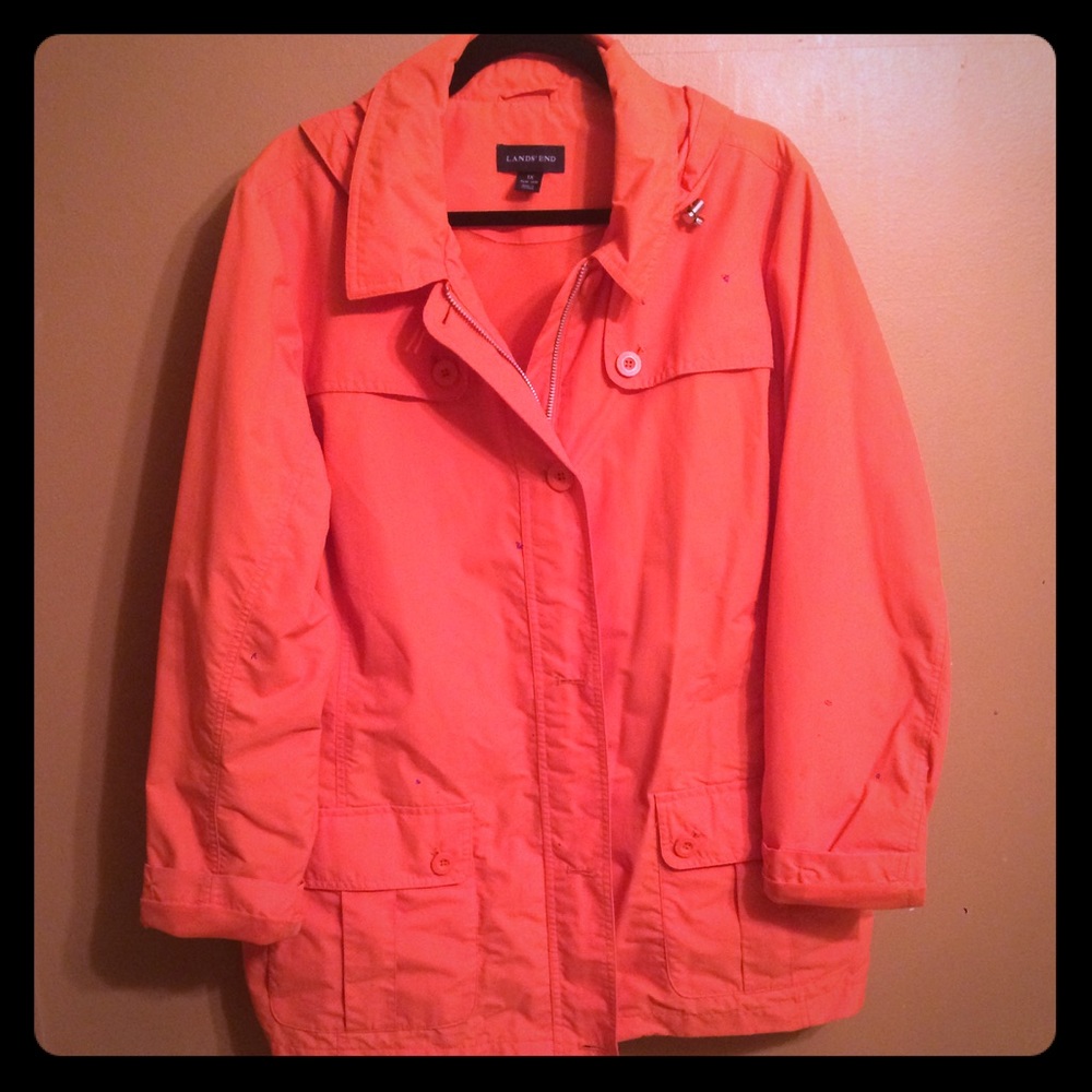 Lands' End rain jacket/windbreaker