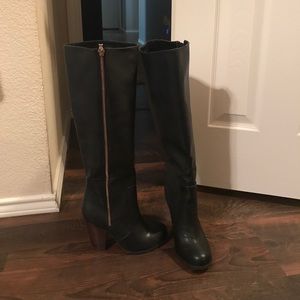Bebe black boots