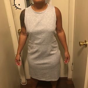 Grey cotton old navy dress