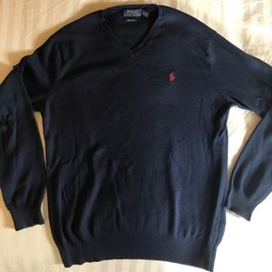 Polo Ralph Lauren navy blue sweater