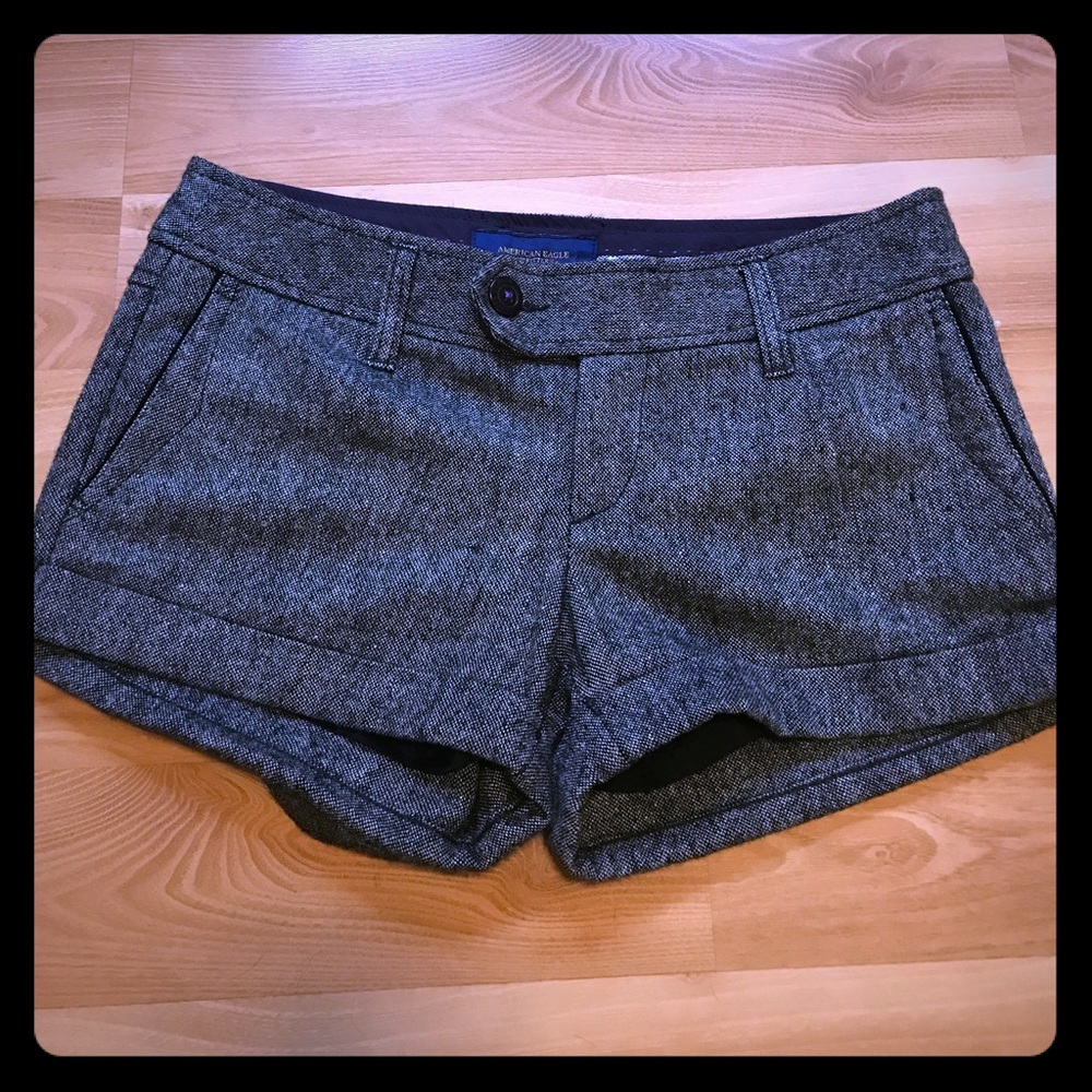 American Eagle tweed shorts