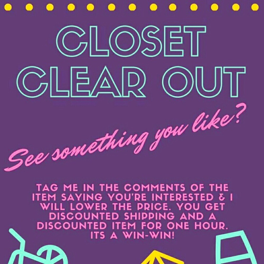 🎀SALE CLOSET CLEAN OUT🎀