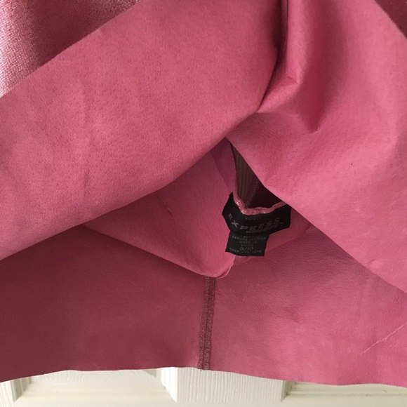 SOLD. Pink sparkly leather halter top - Picture 4 of 6