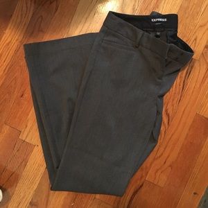 Highly Rated Express Columnist Pant in Charcoal