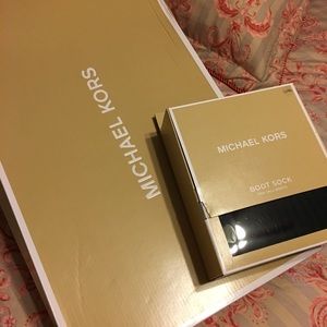 Michael Kors Rain boots W/ Michael Kors liners