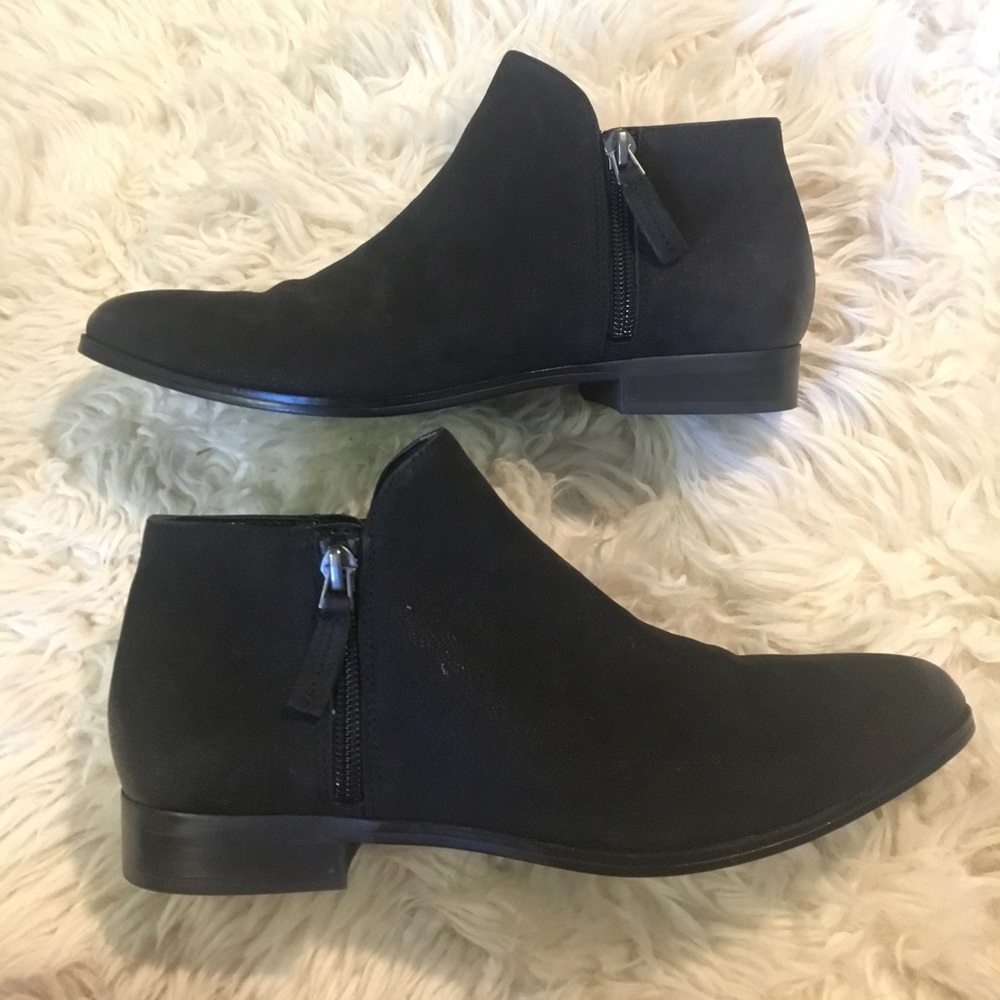 Black ankle boots
