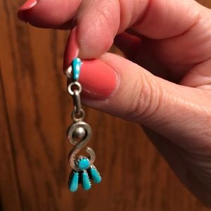 Sterling silver turquoise earrings