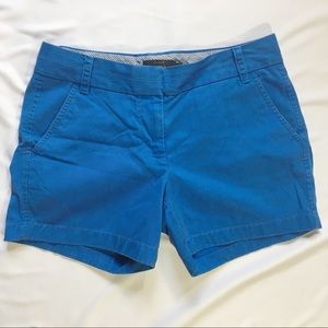 Jcrew shorts in vivid blue