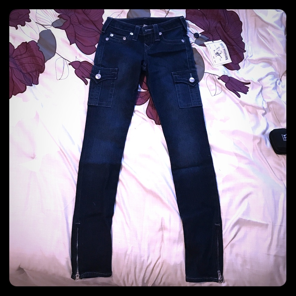 True Religion Cargo Legging / Jeggings