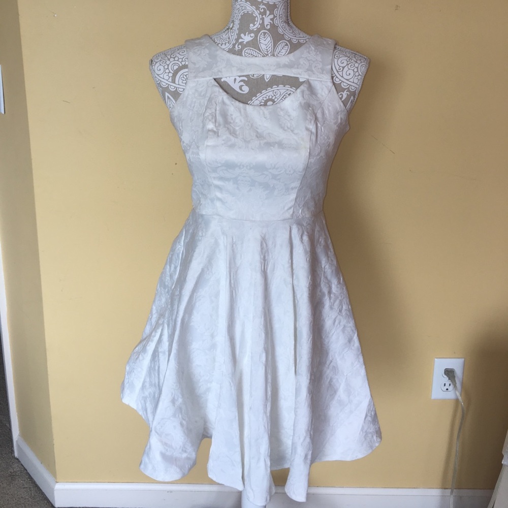 White dress