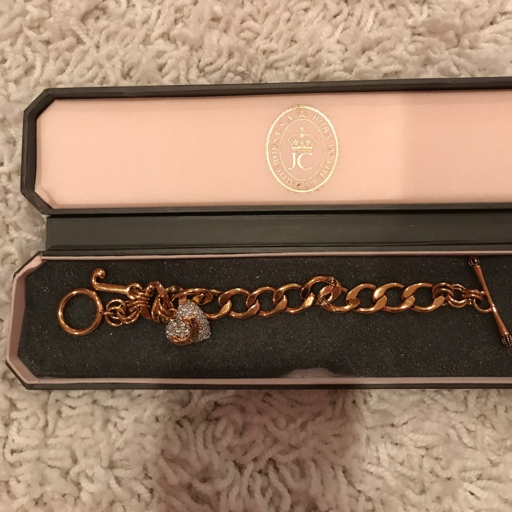 Authentic juicy couture charm bracelet