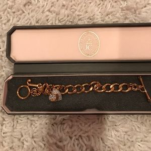 Authentic juicy couture charm bracelet