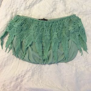 Crochet crop top