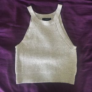 F21 Sweater Tank Top