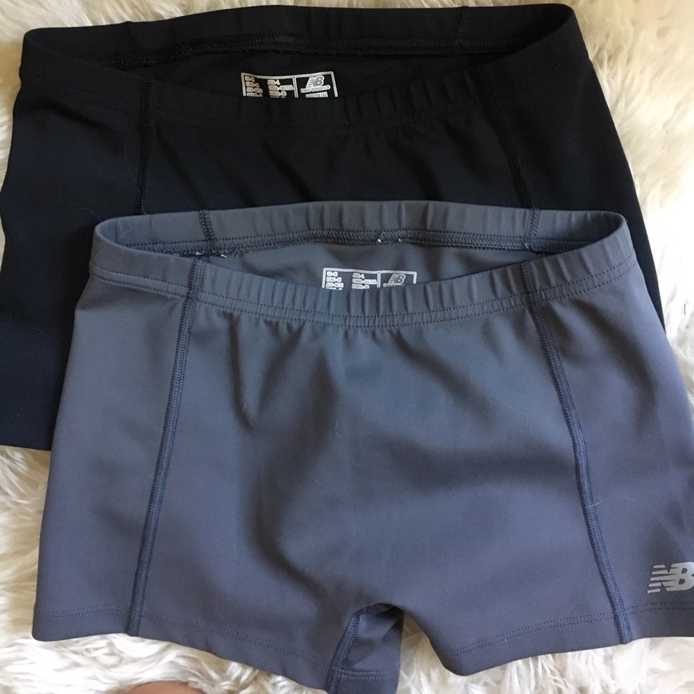Two lightning dry workout shorts