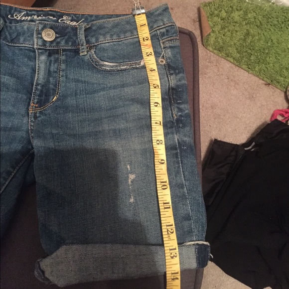 **SOLD** American Eagle Bermuda Jean Shorts sz 6 - Picture 5 of 5