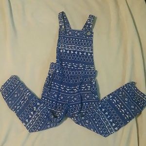 Childrens place toddler girl 4 romper/overall