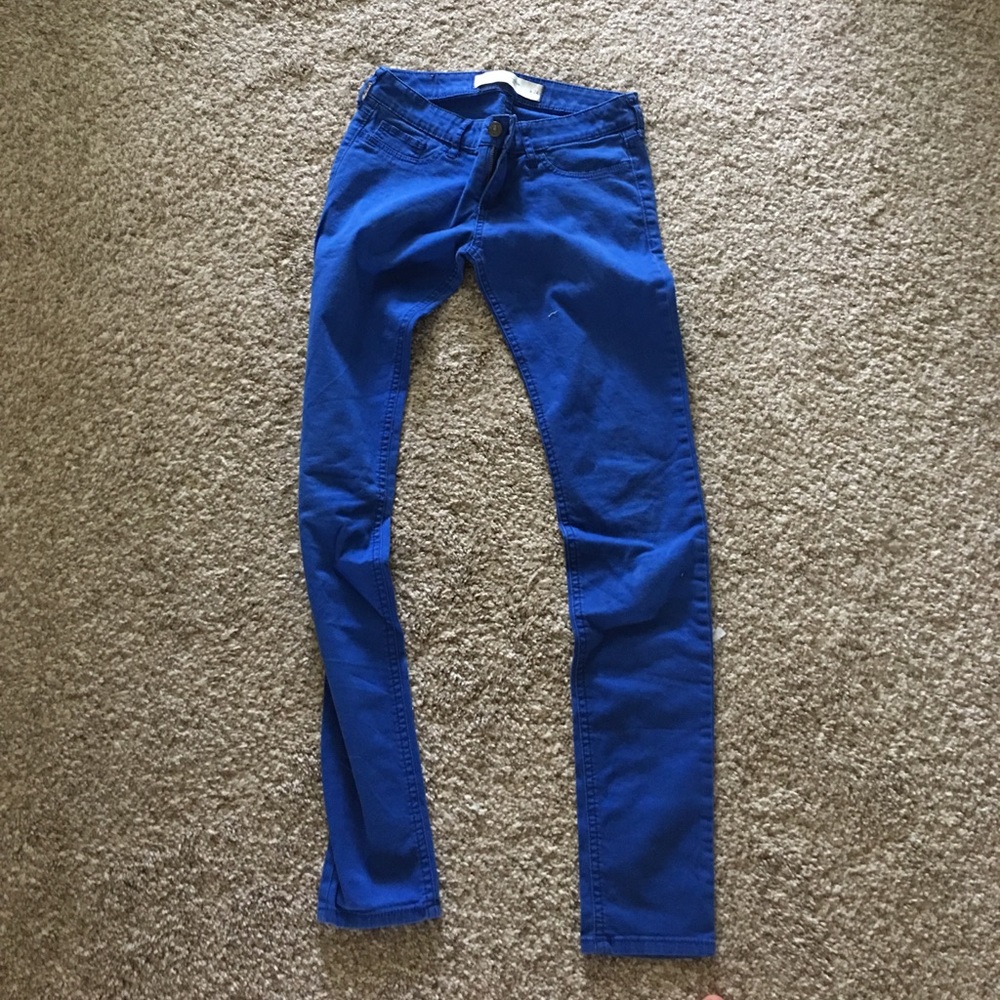 Abercrombie & Fitch Royal Blue Jegging