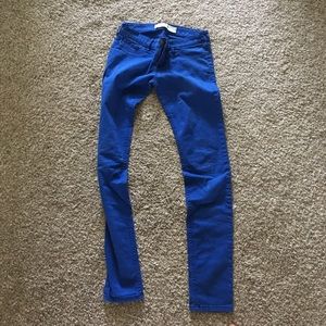 Abercrombie & Fitch Royal Blue Jegging