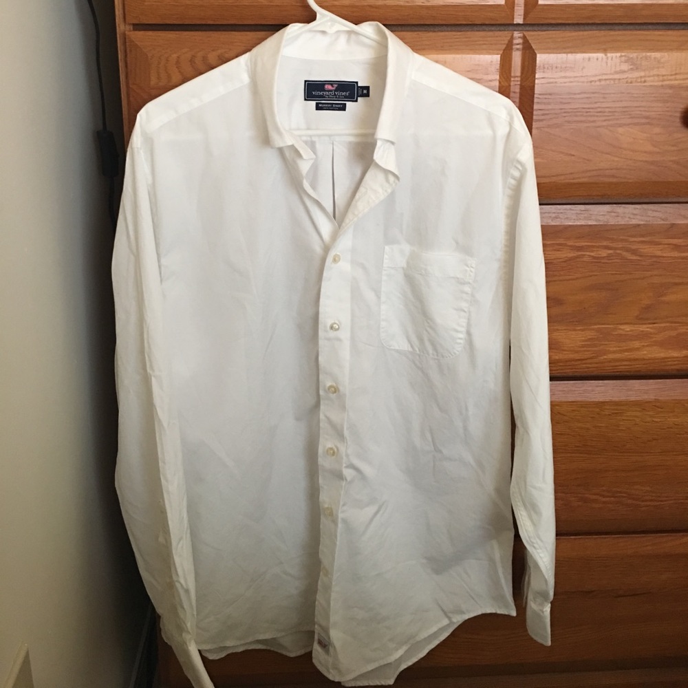Vineyard Vines White Murray Shirt