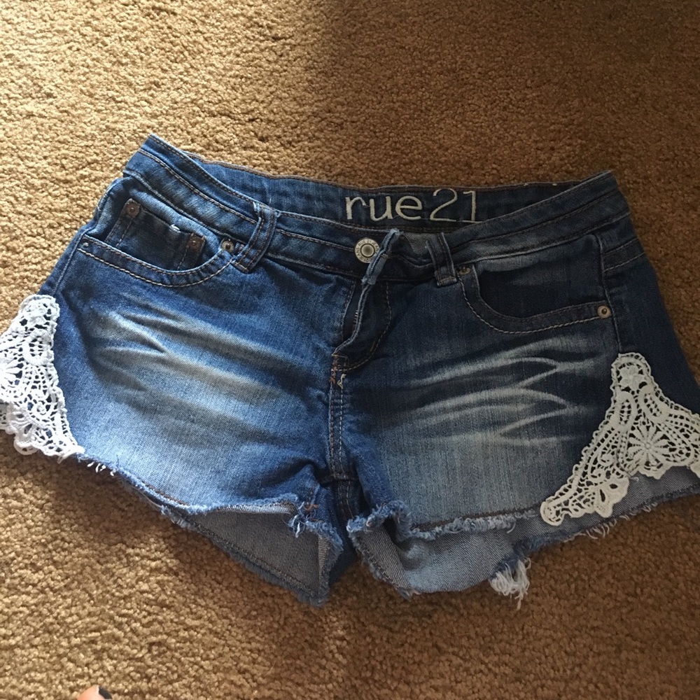 Jean shorts