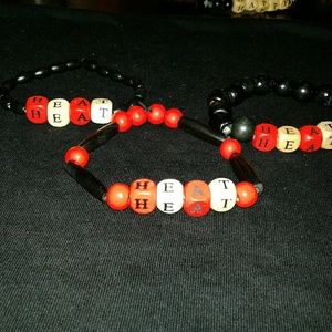Miami Heat bracelets