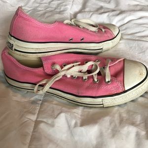 Converse pink sneakers