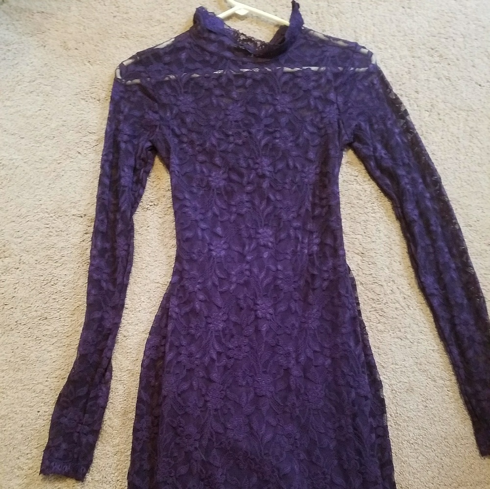 Purple lace dress from Victoria secret