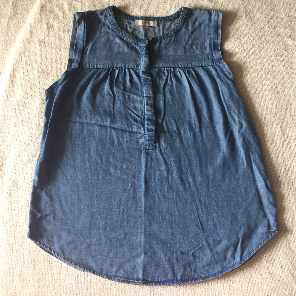 Ann Taylor Denim Shirt