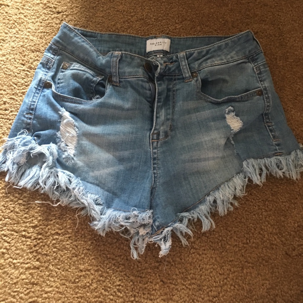 High waisted shorts