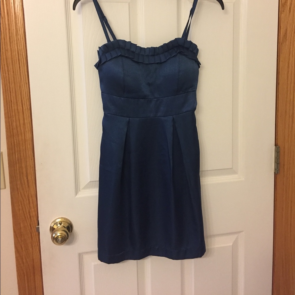 Navy blue dress