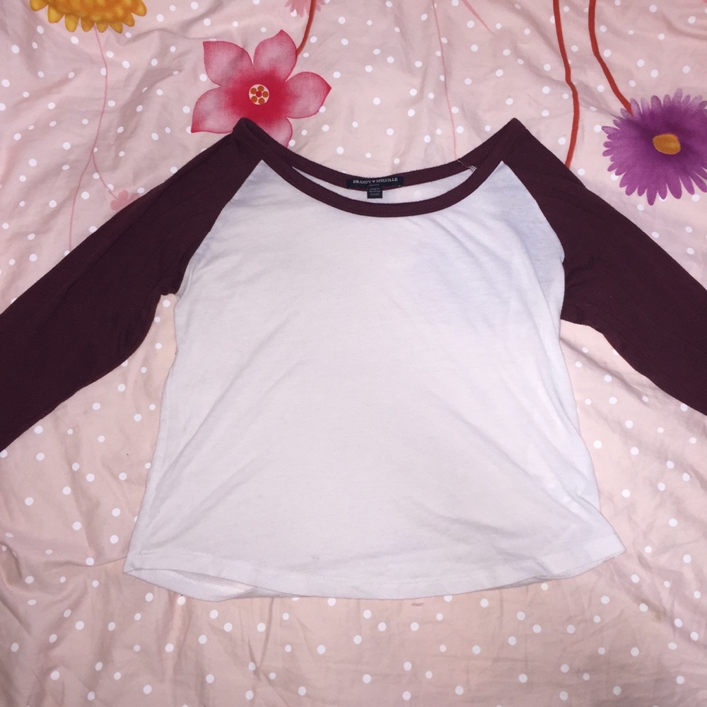 Brandy melville baseball tee