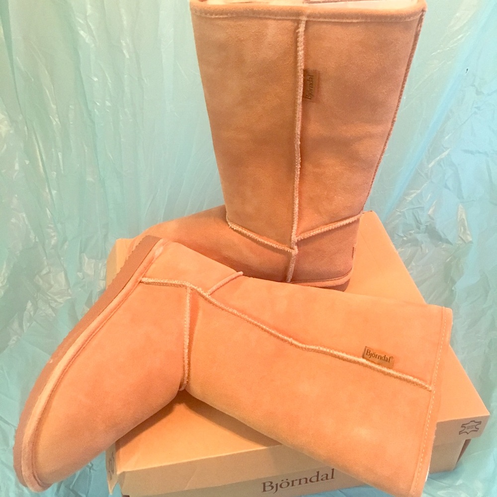 Bjorndal wheat ugg style boots