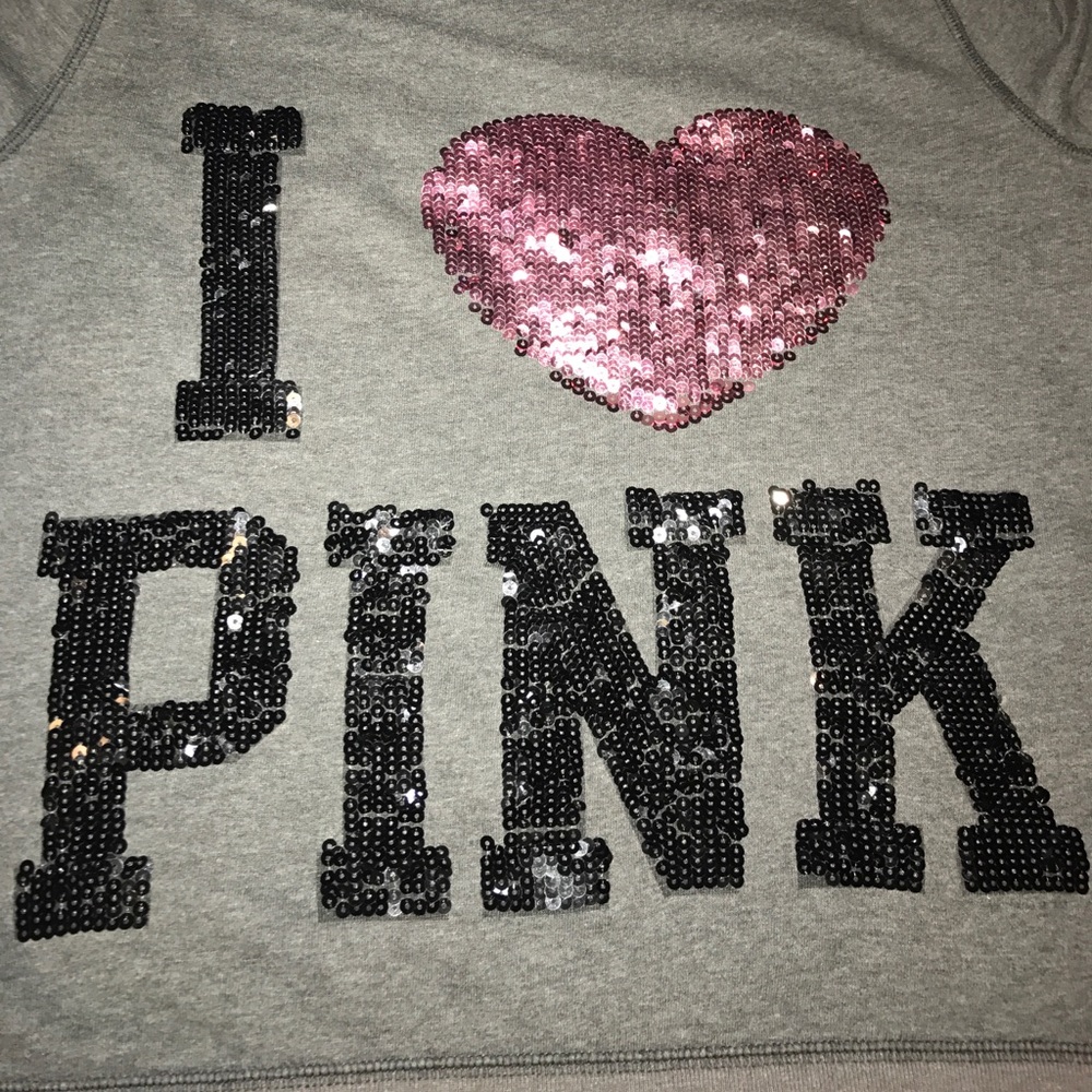 PINK zip up hoodie