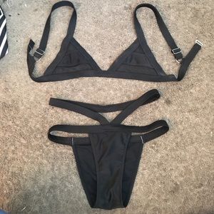 Minimal animal dupe bikini