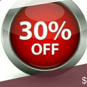 30 % off on 2 items or more