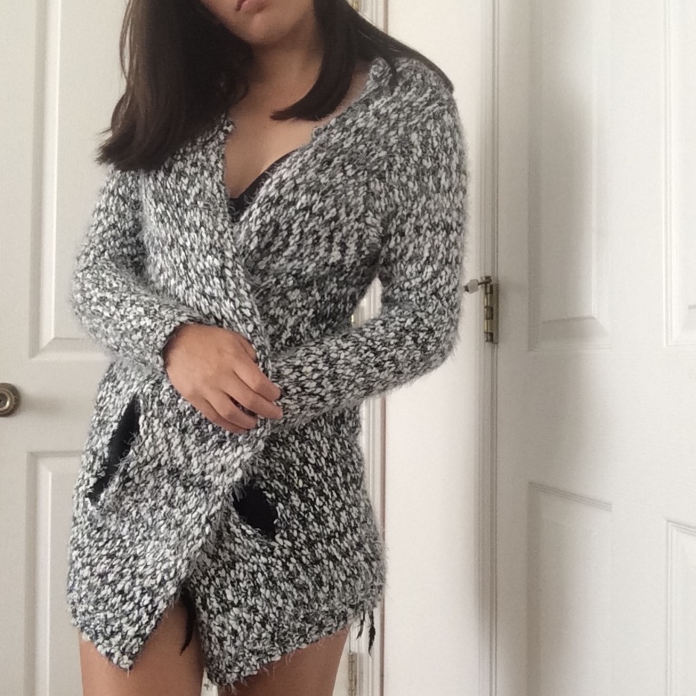 Fuzzy Cardigan ✨