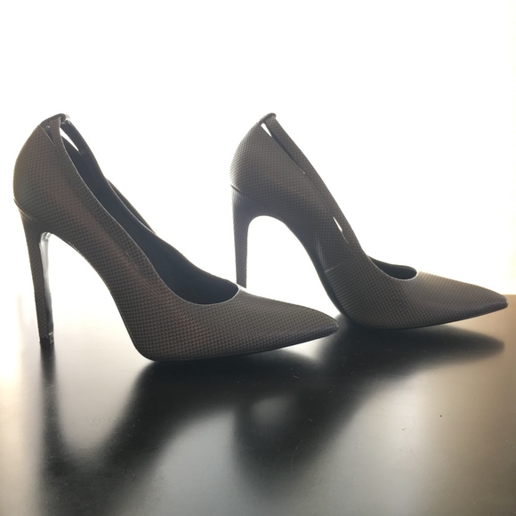 💖SOLD💖 Alexander Wang Koko Embossed Pumps 6.5 - Picture 3 of 8