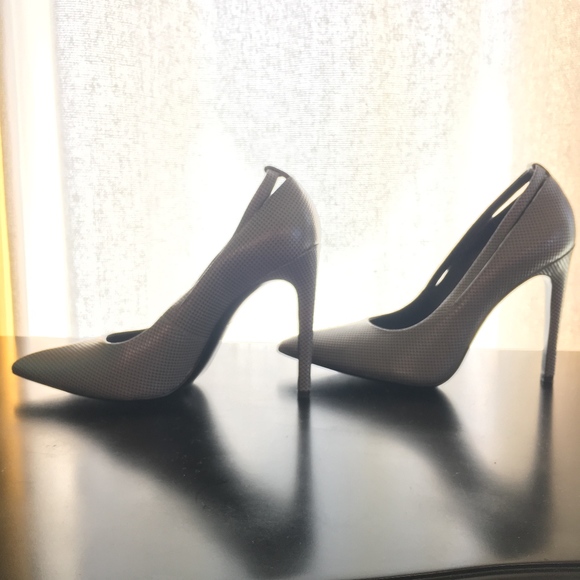 💖SOLD💖 Alexander Wang Koko Embossed Pumps 6.5 - Picture 4 of 8