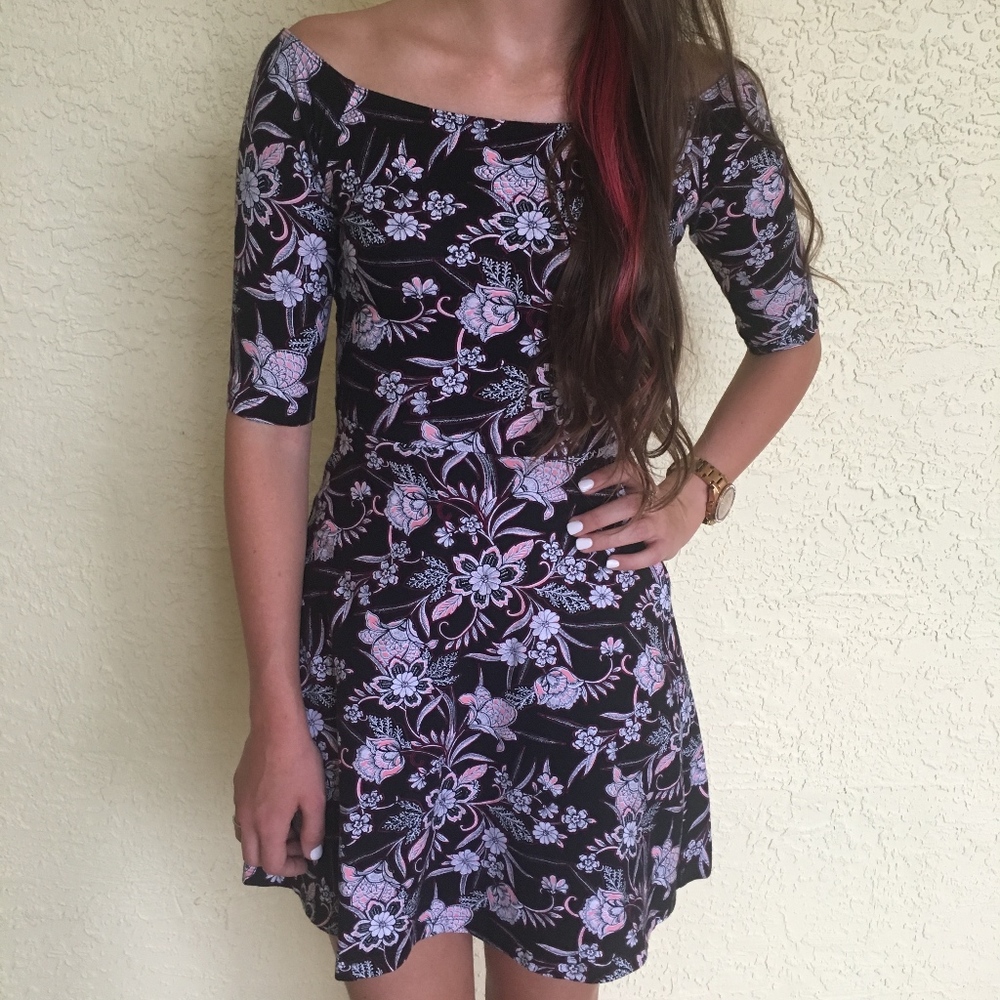 Off the shoulder dress