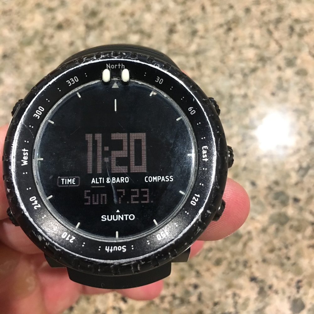 Suunto Core All Black Military Watch