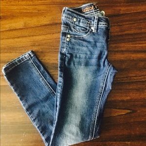 Justice premium jeans size 7 girls