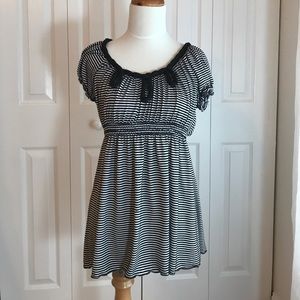 Striped Babydoll Shirt